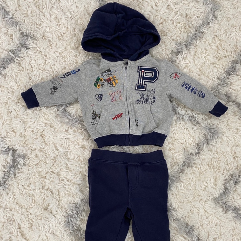 Ralph Lauren 9 month baby boy outfit